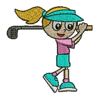 Golf Girl 13594