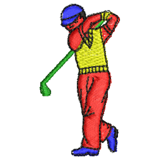 Golfer 10994