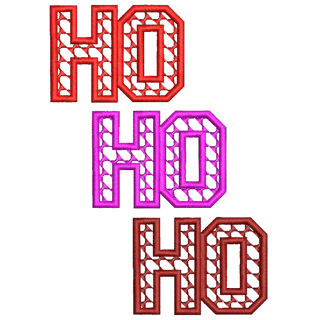 Ho Ho Ho Text 10693