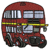 Cartoon London Bus 12011