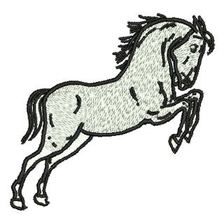 Jumping Horse 12132