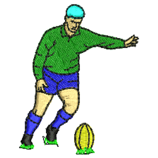 Rugby Player 11042