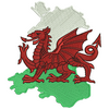 Dragon and Wales Outline 11568