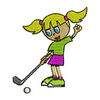 Golf Girl 13596
