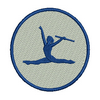 Gymnast Badge 13433