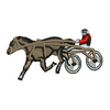 Horseand Cart 13840