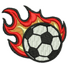 Flaming Football 10074