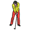 Golfer 10309
