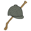 Jockey Hat and Whip 10503