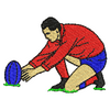 Rugby Player 11038