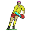 Rugby Player 11040